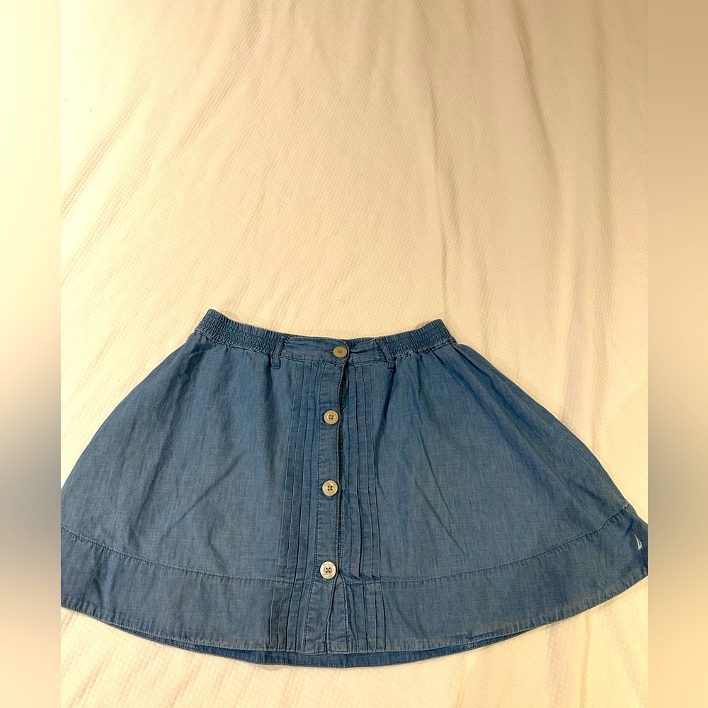 Nautica Blue Girls Skirt